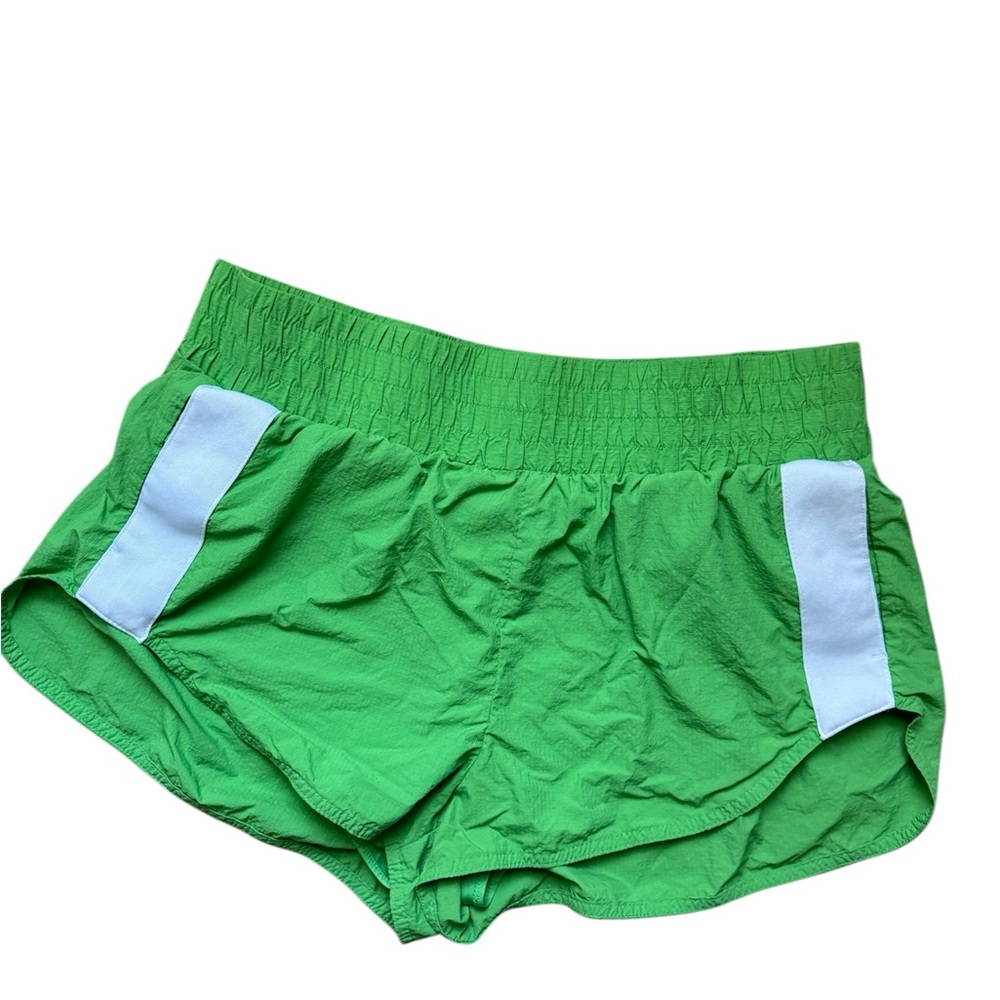 JoyLab Women’s Green Thick Waistband Short Athletic Lined Shorts | XL